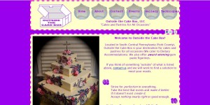 Outside the Cake Box, LLC Screenshot